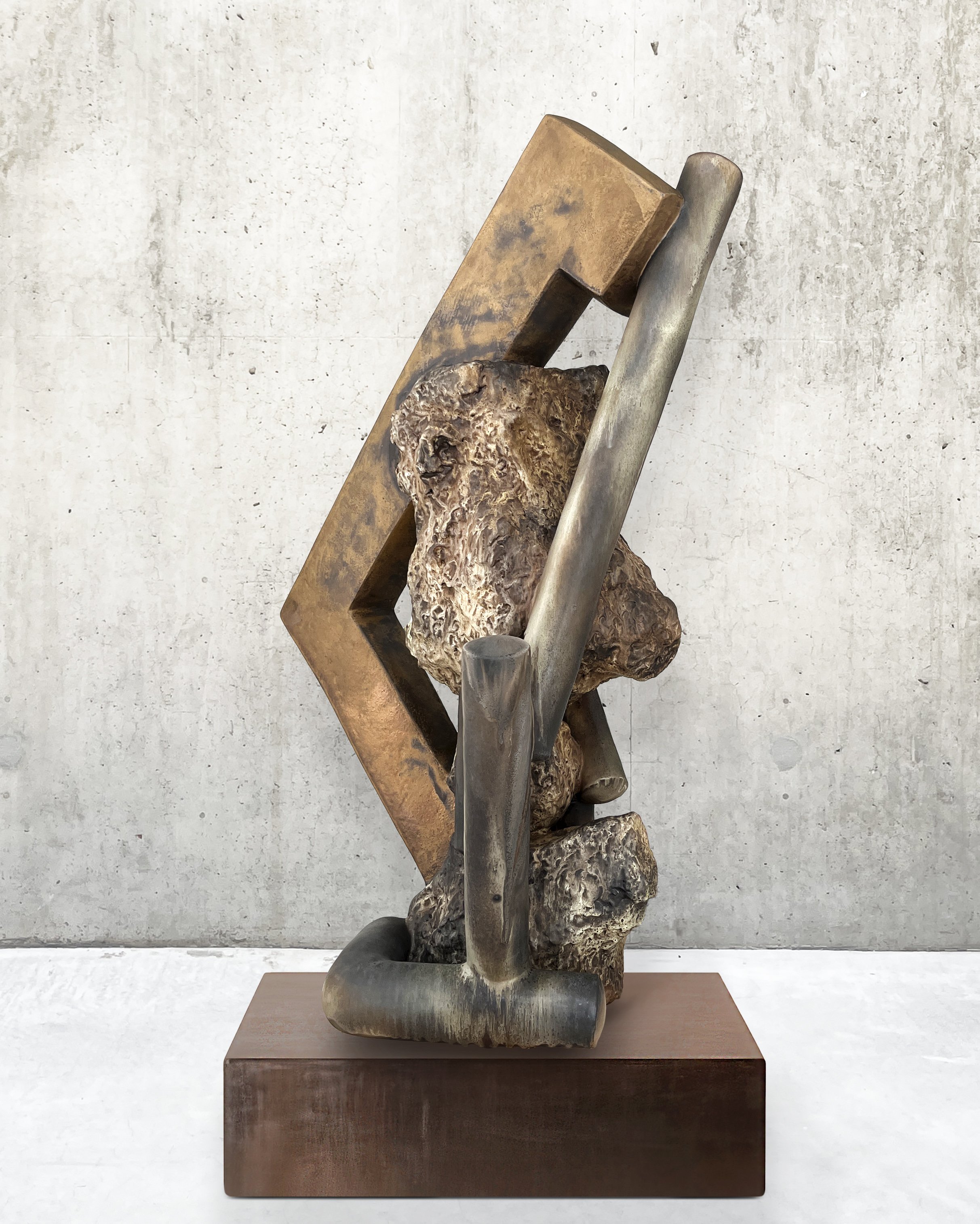 Stoneware, gas fired, 51" x 32" x 27", 2026