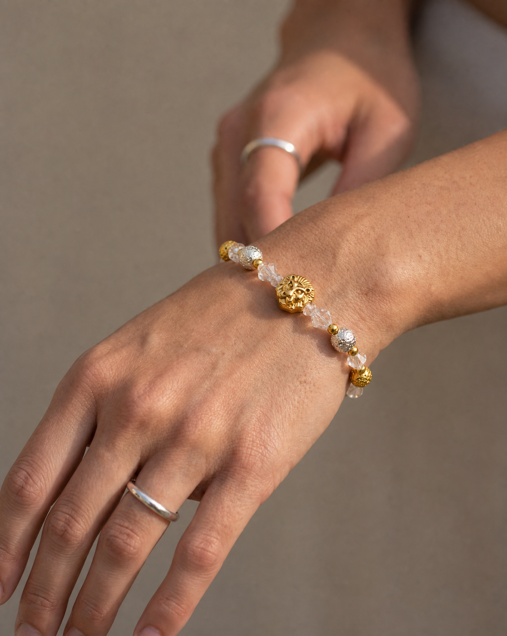 Solo Vero Bianco Lione Bracelet