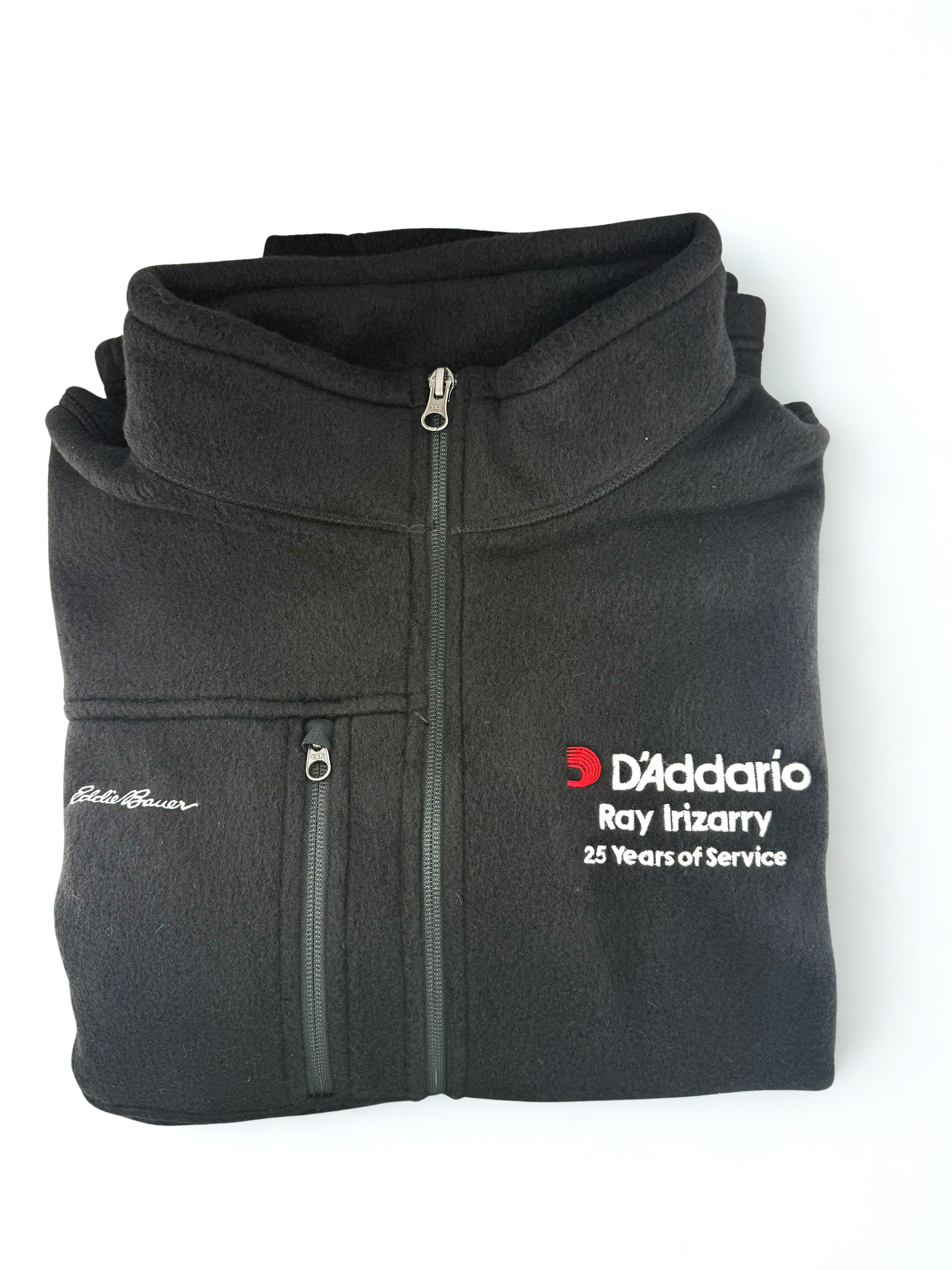 Premium embroidered fleece jacket featuring custom logo and personalization, designed for corporate apparel programs and employee recognition. Ideal for branded uniforms, milestone gifts, and high-end promotional merchandise that combines comfort wit