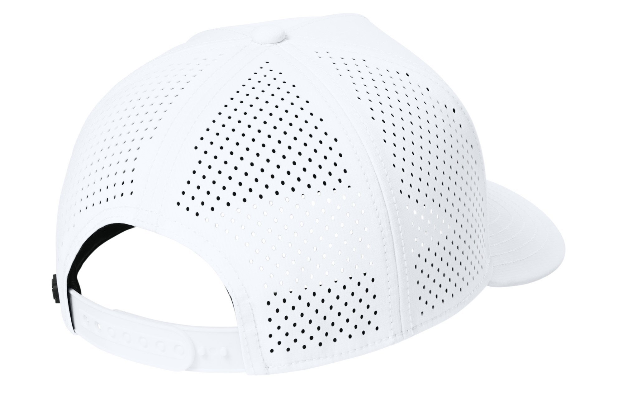 Back view of the White OGIO cap featuring the adjustable closure and subtle OGIO branding