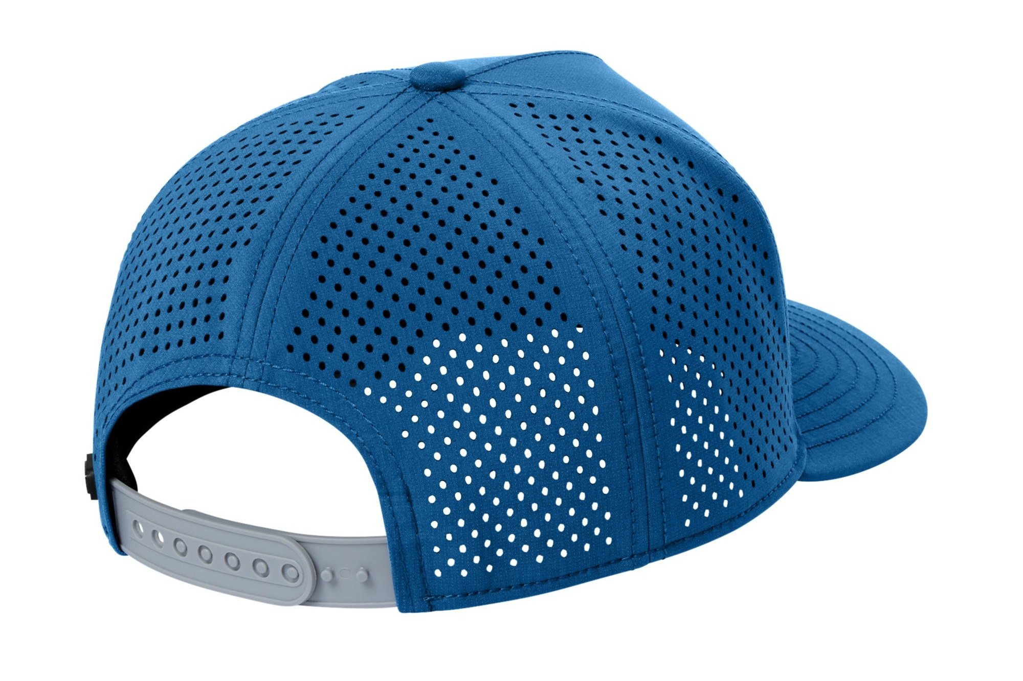 Back view of the Cobalt Blue OGIO cap featuring the adjustable closure and subtle OGIO branding