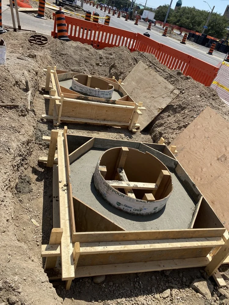 Residential Concrete Forming Project in Richmond Hill, ON