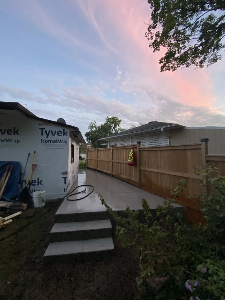 Concrete Sidewalk Installation