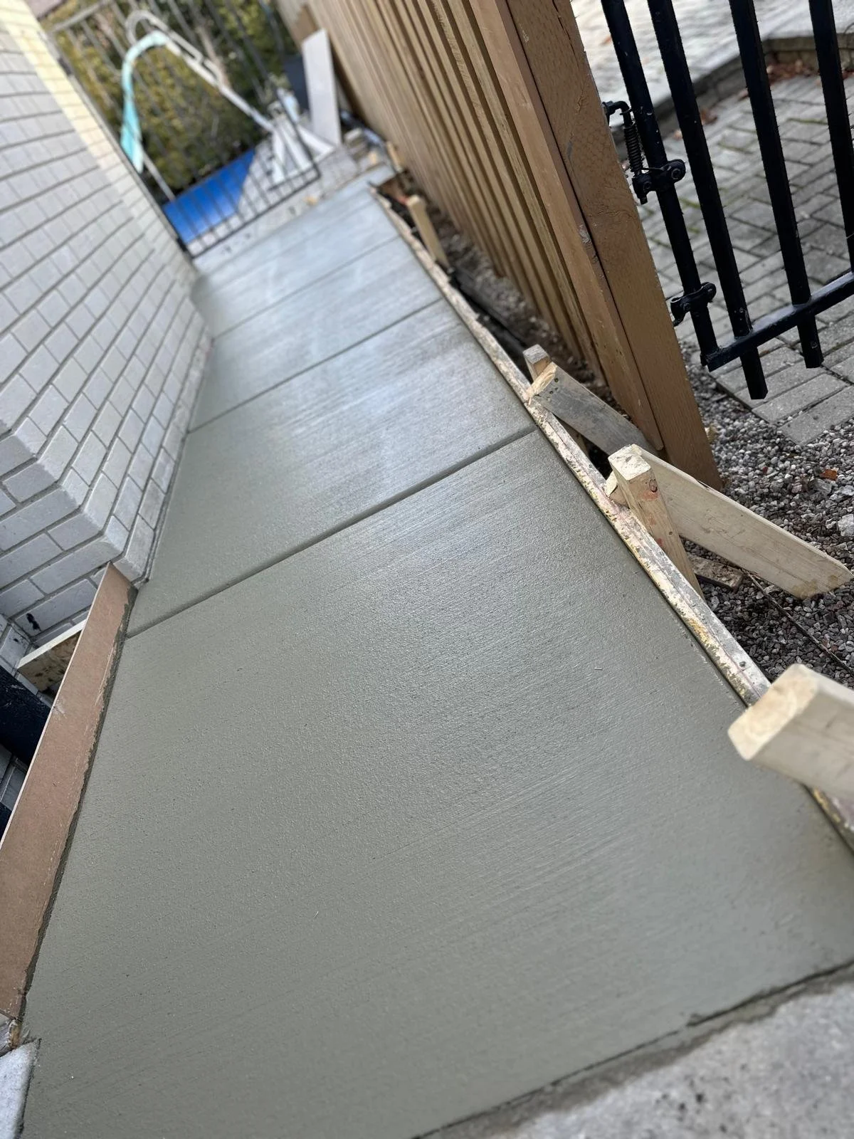 Concrete Sidewalk Replacement Project in Scarborough Ontario