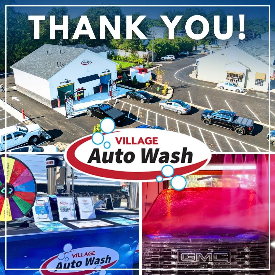 Thank you EVERYONE for visiting us at the Village Auto Wash booth at the Westminster Cracker Festival! 💙 Back to business! Download our 📲 mobile app NOW &gt;&gt;&gt; We will be drawing one ✴LUCKY WINNER✴ from all Village Auto Wash mobile app users 