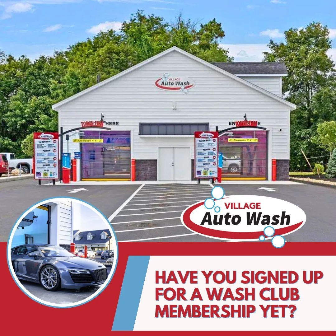Spring in New England means road salt one day and mud the next &mdash; your vehicle doesn't stand a chance without a plan. 🌧️☀️❄️ If you're visiting Village Auto Wash more than twice a month (pffftttt, this time of year you probably should be), a Wa