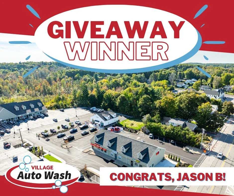 HEY, THANKS AND CONGRATS to JASON B! 🎉Jason wrote a Google review about Village Auto Wash in our Winter 2026 Google Review contest! For his winning review, Jason will have his choice of a 💵 $100 gift certificate to any business in the Village Auto 