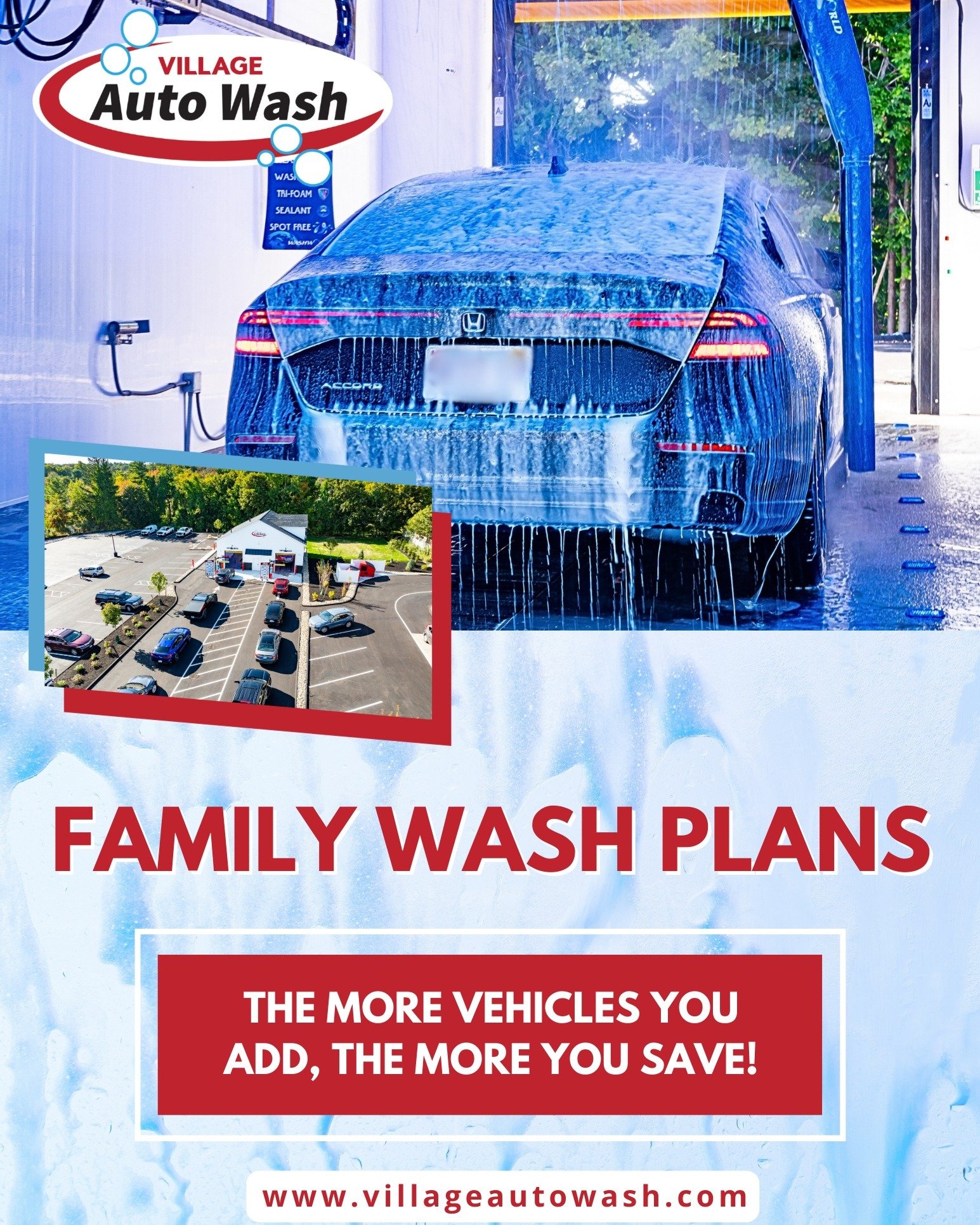 Spring cleaning isn't just for your house. 🏡✨ Whether you've got two vehicles or five, keeping every vehicle in the family clean and protected after a New England winter is easier &mdash; and more affordable &mdash; than you think. Our Family Plan a