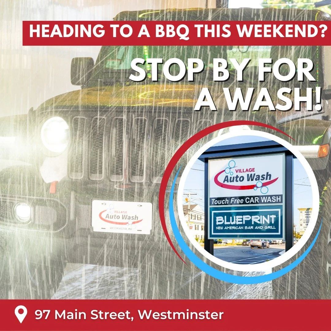 🚗✨ Heading to a BBQ this weekend? Show up clean! 🍔
Roll up to your cookout in a sparkling clean ride! 😄

Stop by Village Auto Wash before the festivities and let us handle the grime while you focus on the burgers, the potato salad, and the good co