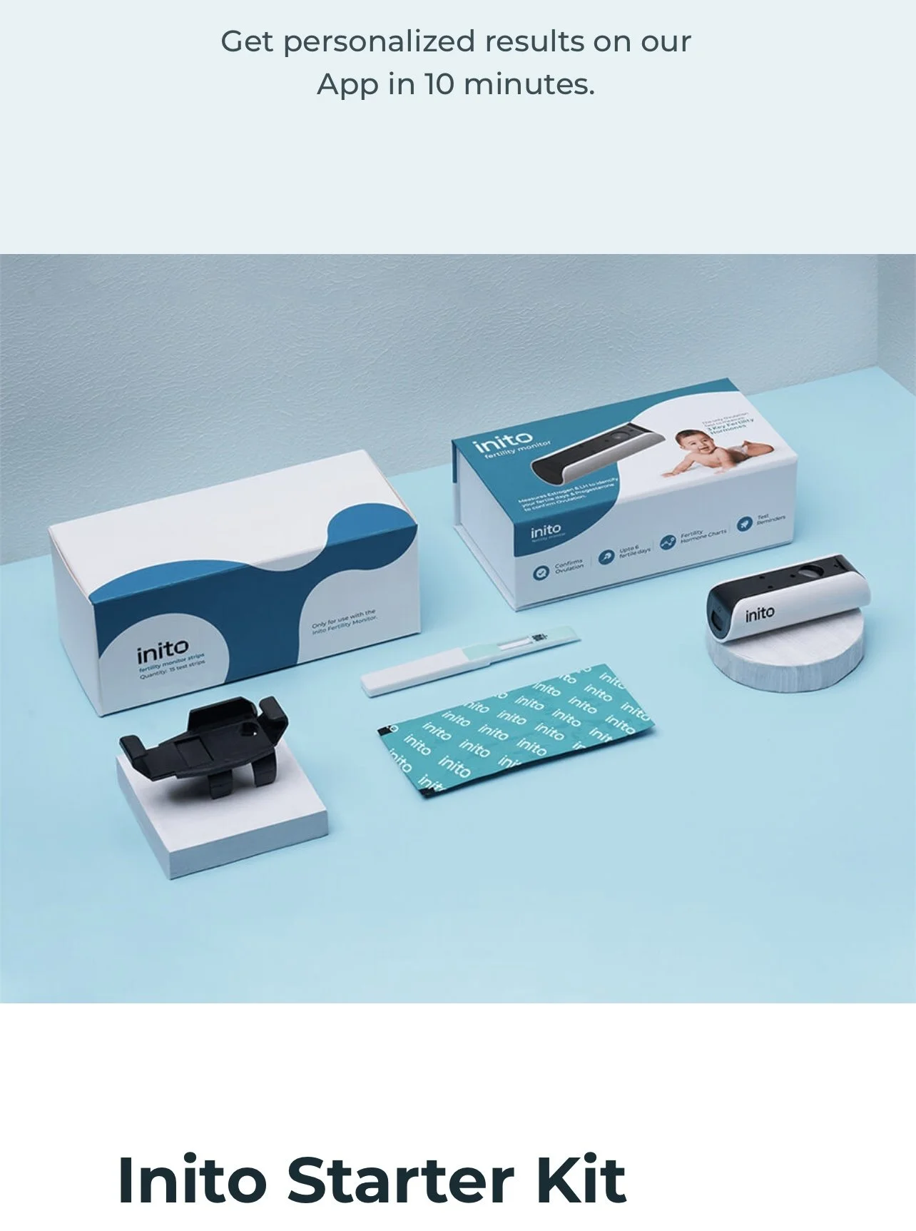 Inito Fertility Monitor - Starter Kit 40% Off