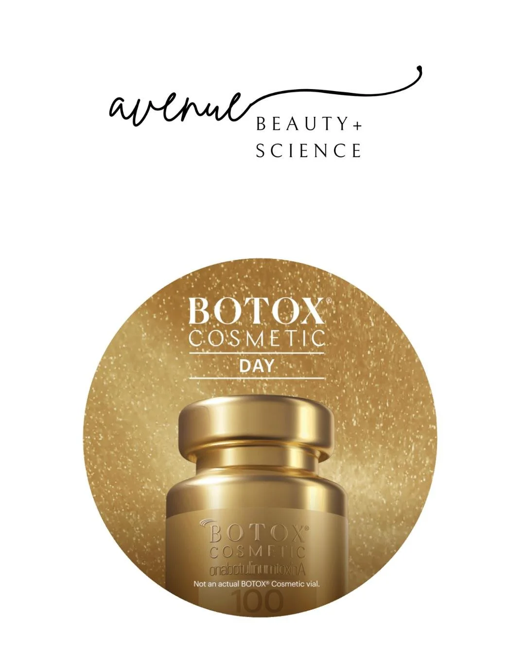 It&rsquo;s almost here! 🎉
Tomorrow, November 19th is Botox Day!

Step 1: Log into Allē.
Step 2: Buy one gift card, get one FREE!
Step 3: Redeem at Avenue Beauty Science.
Step 4: Get ready for friends &amp; family to say, &ldquo;OMG you look amazing!