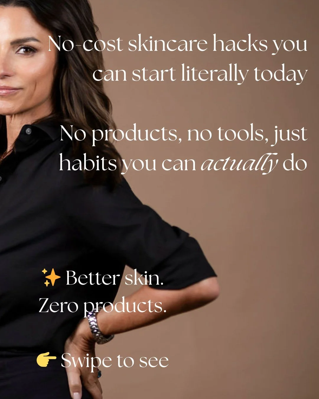 Your skincare routine doesn&rsquo;t end at the bathroom sink.

Sleep position, facial tension, hydration timing, and daily habits all influence collagen breakdown, inflammation, and premature aging.

These no-cost habits are the foundation I recommen