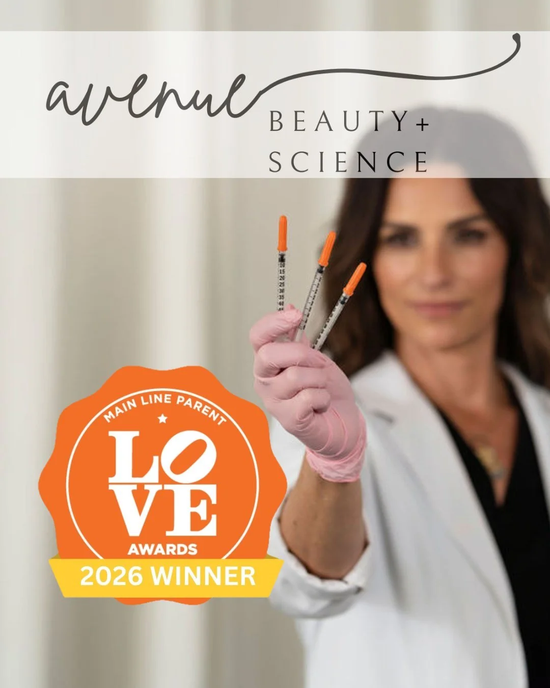 We've been named Best Medical Aesthetics Expert by Main Line Parent &amp; Family Focus Media &mdash; and honestly? This one means everything.

Because this isn't just about treatments or techniques. It's about the patients who trust us with how they 