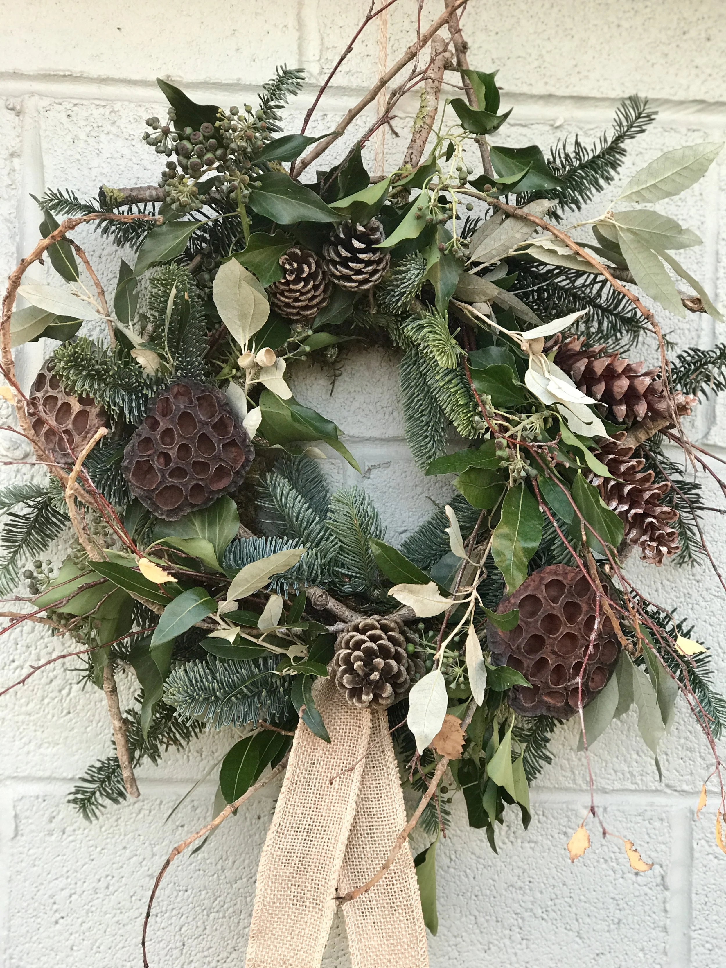 Dec 12th 2025 - Christmas door wreath -9.30AM 