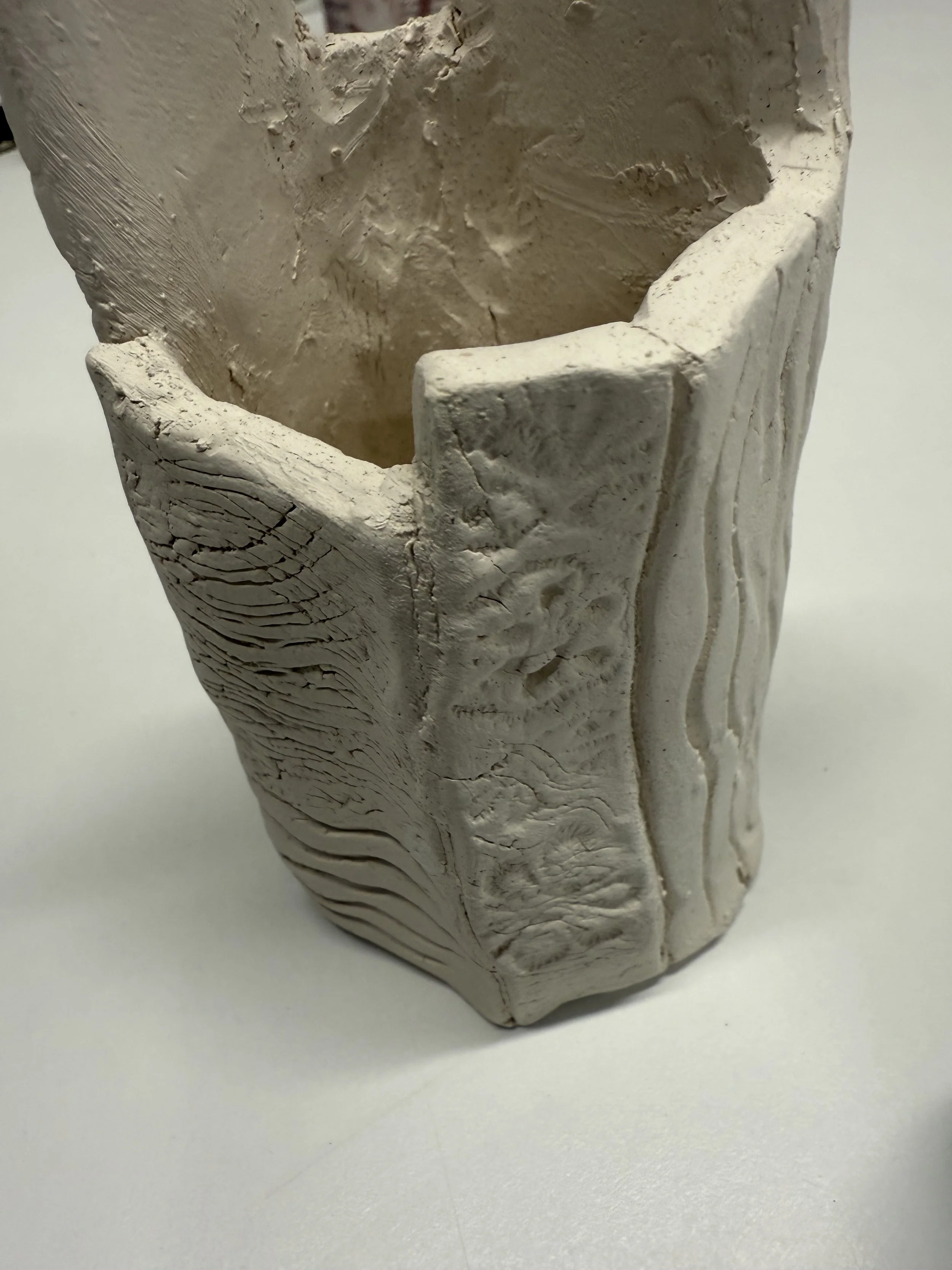 Plaster and clay maquettes