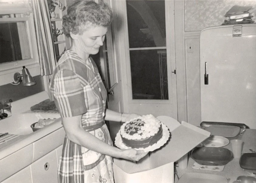 Lyla, at 315 Shafer St, Middletown OH, abt 1954