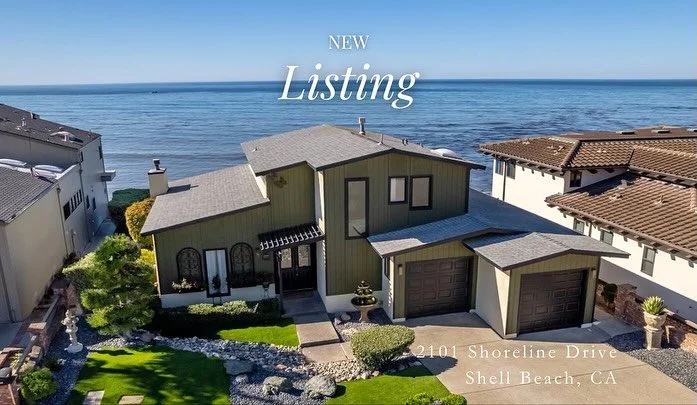 ✨ 2101 Shoreline Drive, Shell Beach ✨
Oceanfront elegance meets modern coastal living 🌊

🏠 Property Highlights:
&bull; Panoramic ocean views from every room
&bull; Seawall-protected blufftop lot (rare &amp; valuable)
&bull; Open-concept living, din