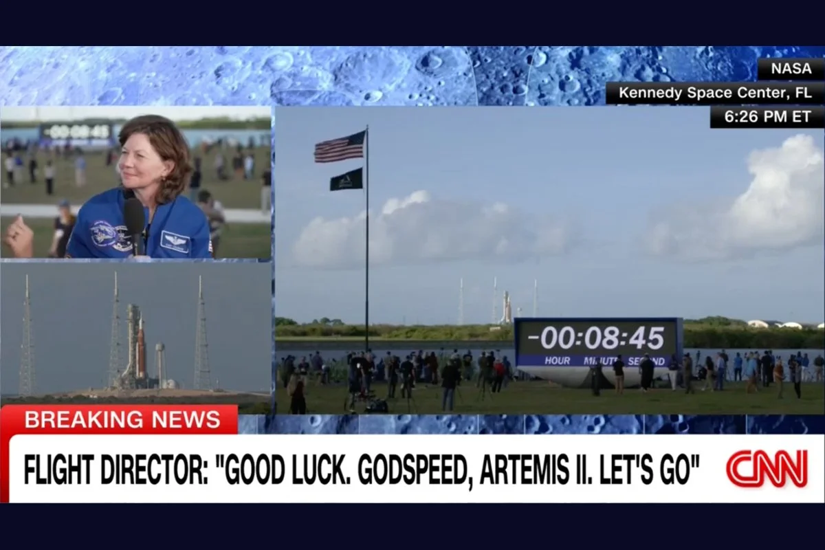 CNN SPECIAL COVERAGE OF THE ARTEMIS II LAUNCH