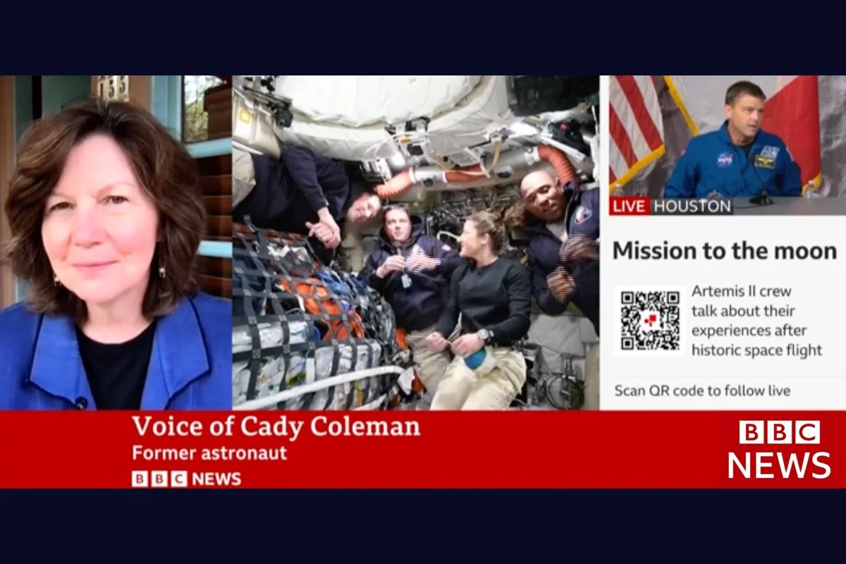 BBC NEWS: ARTEMIS II CREW DISCUSSES HISTORIC FLIGHT