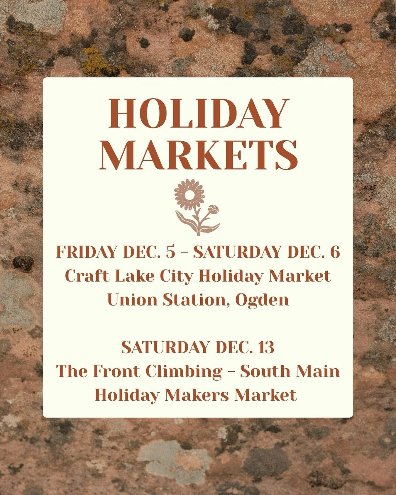 I will do a story sale Dec 14 with everything I have after markets, but if you&rsquo;re interested in a commissioned piece 🎁 please reach out to me early 🫶🏼