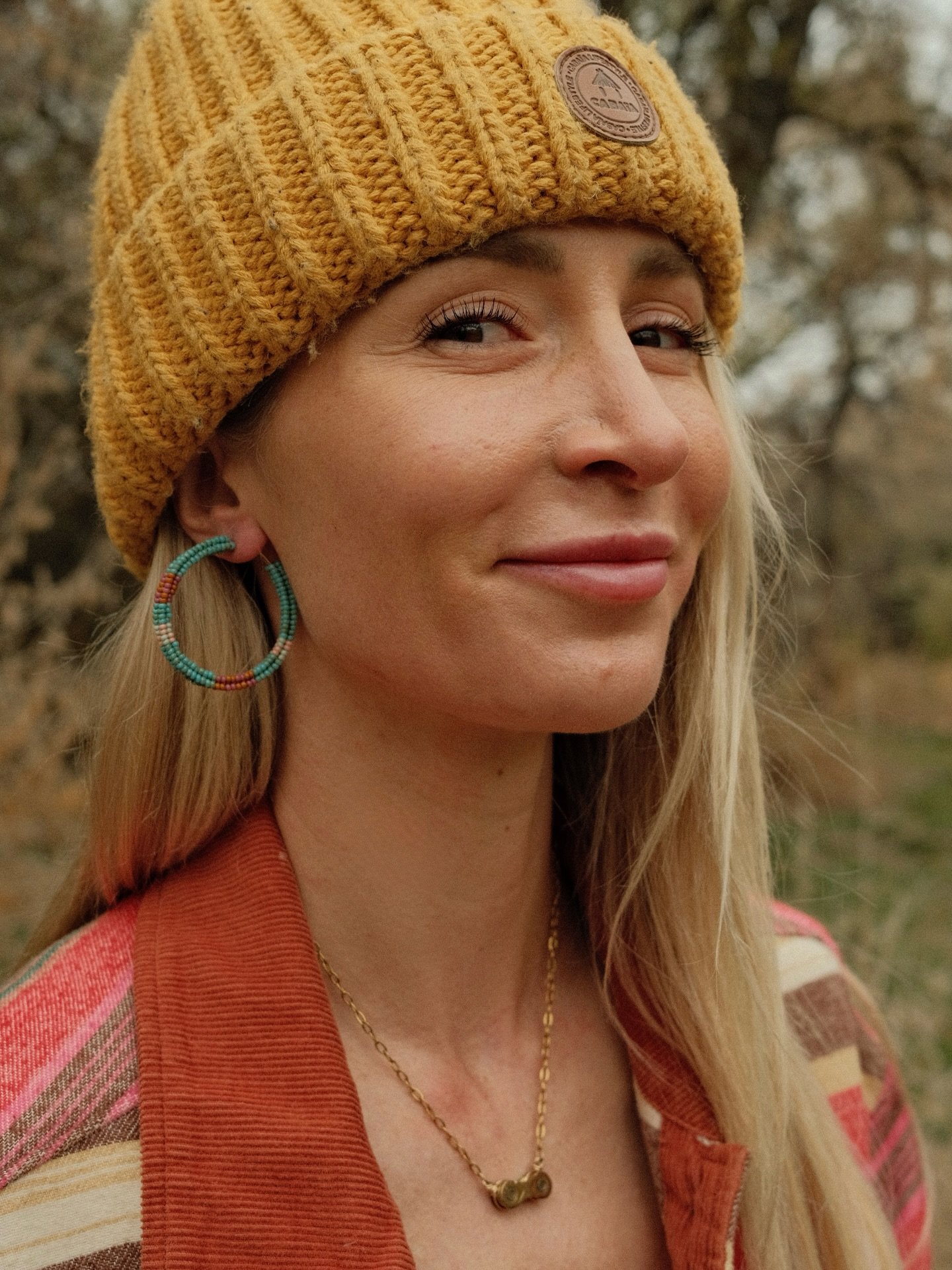 been inspired to create lots of woven hoops lately 🤎