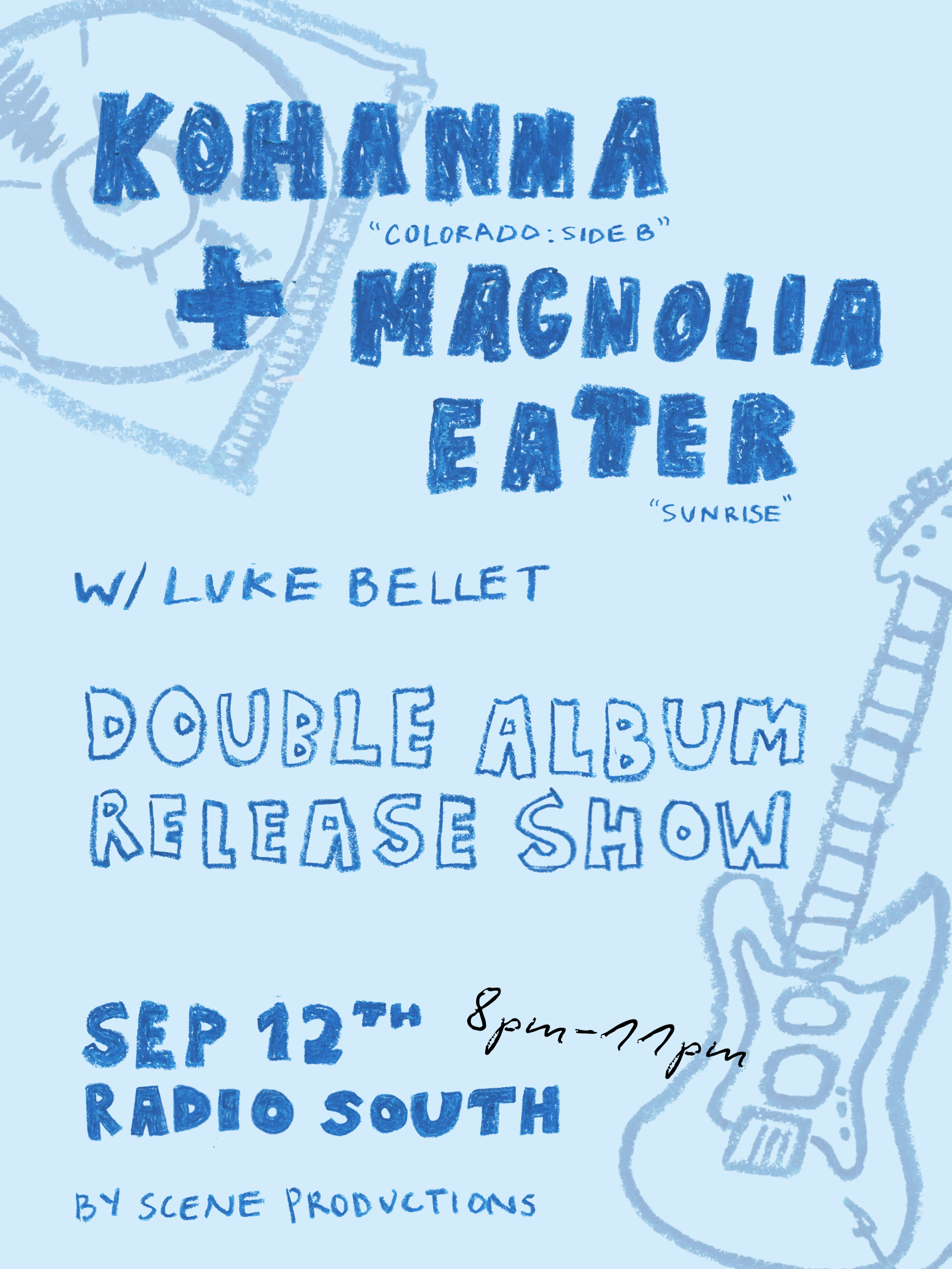 Radio South | Double Album Release Show with Magnolia Eater & Luke Bellet