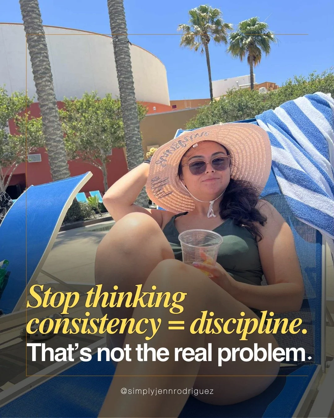 Consistency isn&rsquo;t a discipline problem &mdash; it&rsquo;s a healing problem.

Here&rsquo;s the truth: if it were discipline, you wouldn&rsquo;t keep starting and stopping.
You wouldn&rsquo;t be asking yourself, &ldquo;What&rsquo;s wrong with me