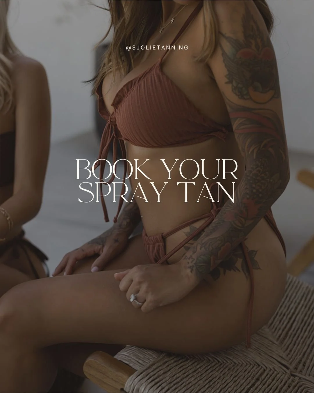 Book a custom spray tan at GROW Salon & Spa in Brookside Kansas City for a natural looking sunless tan.