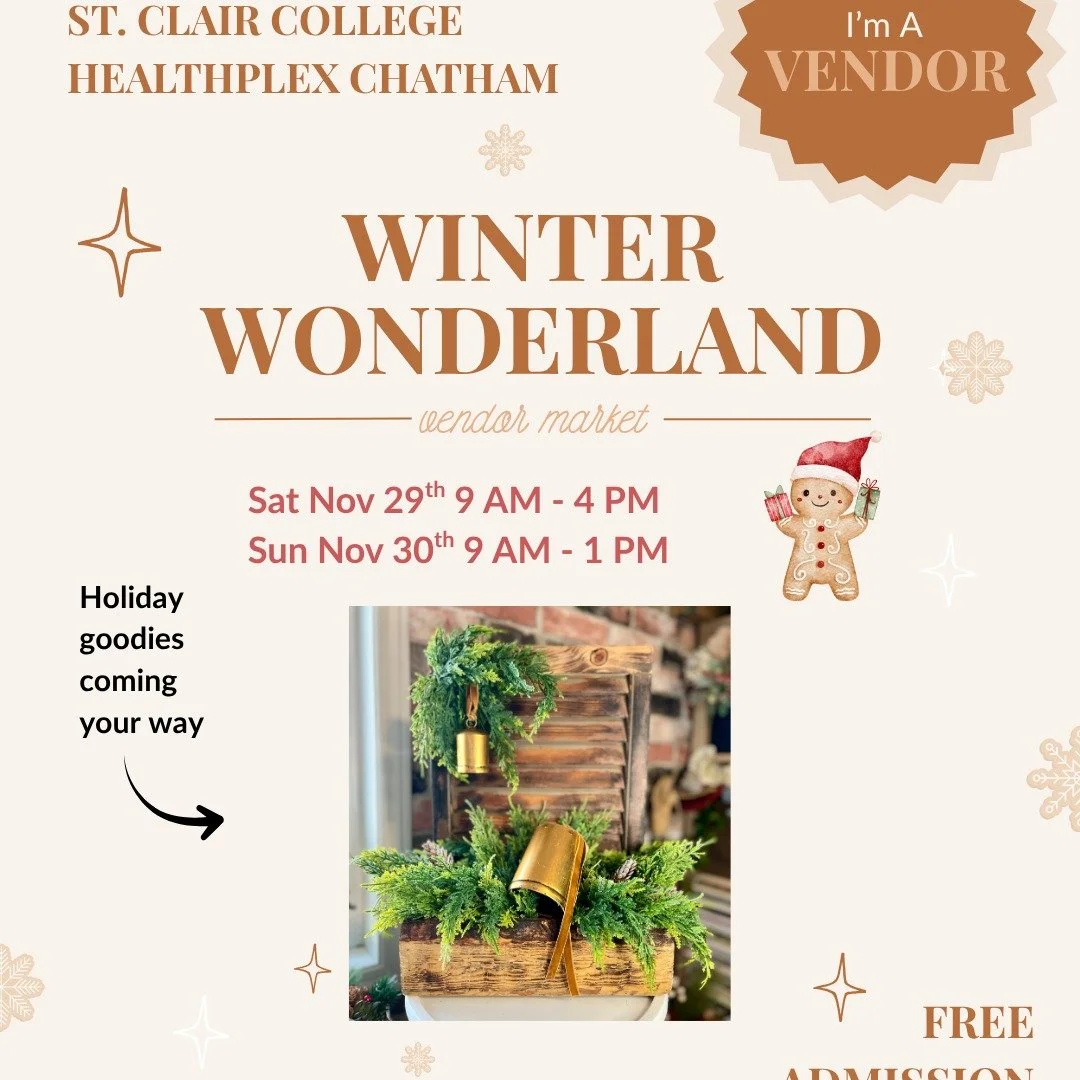 Wintery and one-of-a-kind. Find this design at the Winter Wonderland Market coming in just one week! Anyone else in love with vintage-look bells? 😘
@locallyunique.co