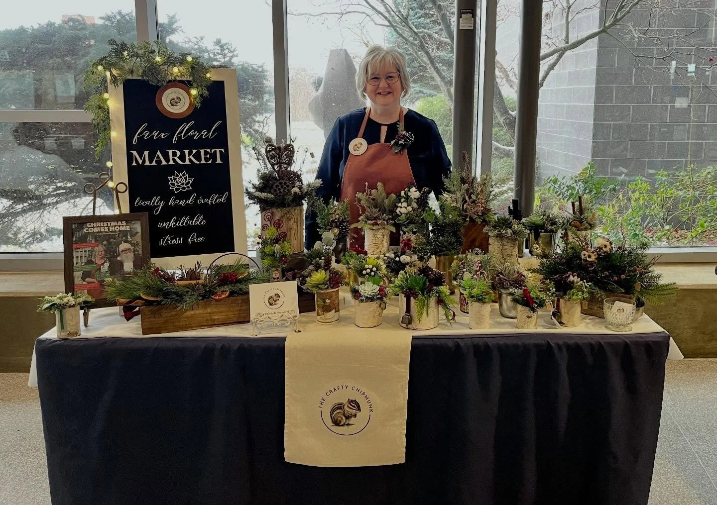 I&rsquo;ve popped up at the hospital again. Find me at CKHA in the hall by Diagnostic Imaging. 🐿️ Stop by if you&rsquo;re in the area. 🎅