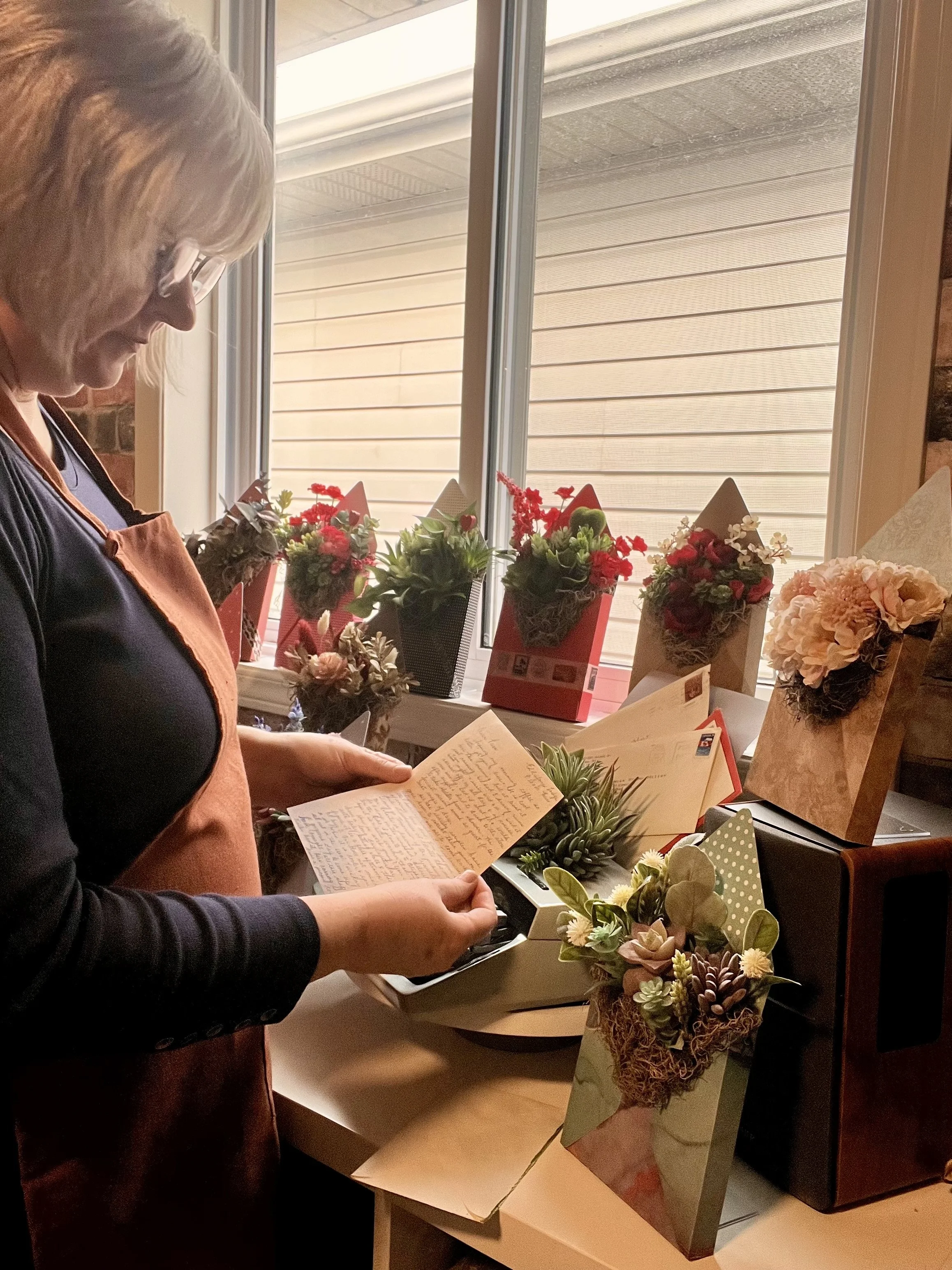 Love, old letters and stuff.