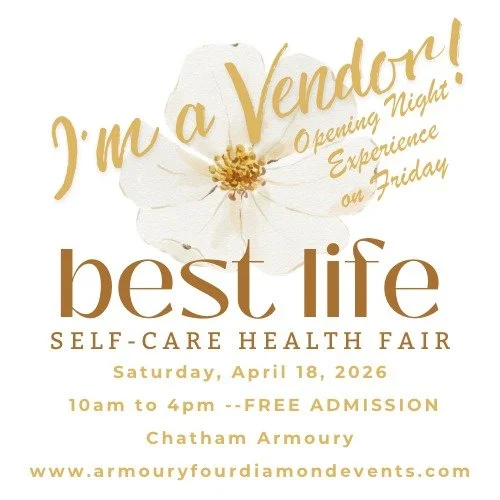 Wait, what? The Crafty Chipmunk promotes self-care? Heck yes, I do! Having a creative pursuit is an essential plant in our self-care gardens. 
🌱Stay tuned to see what seeds I have for you. 
📌Saturday April 18 from 10-4
📍 Chatham Armoury
😊 SO hono