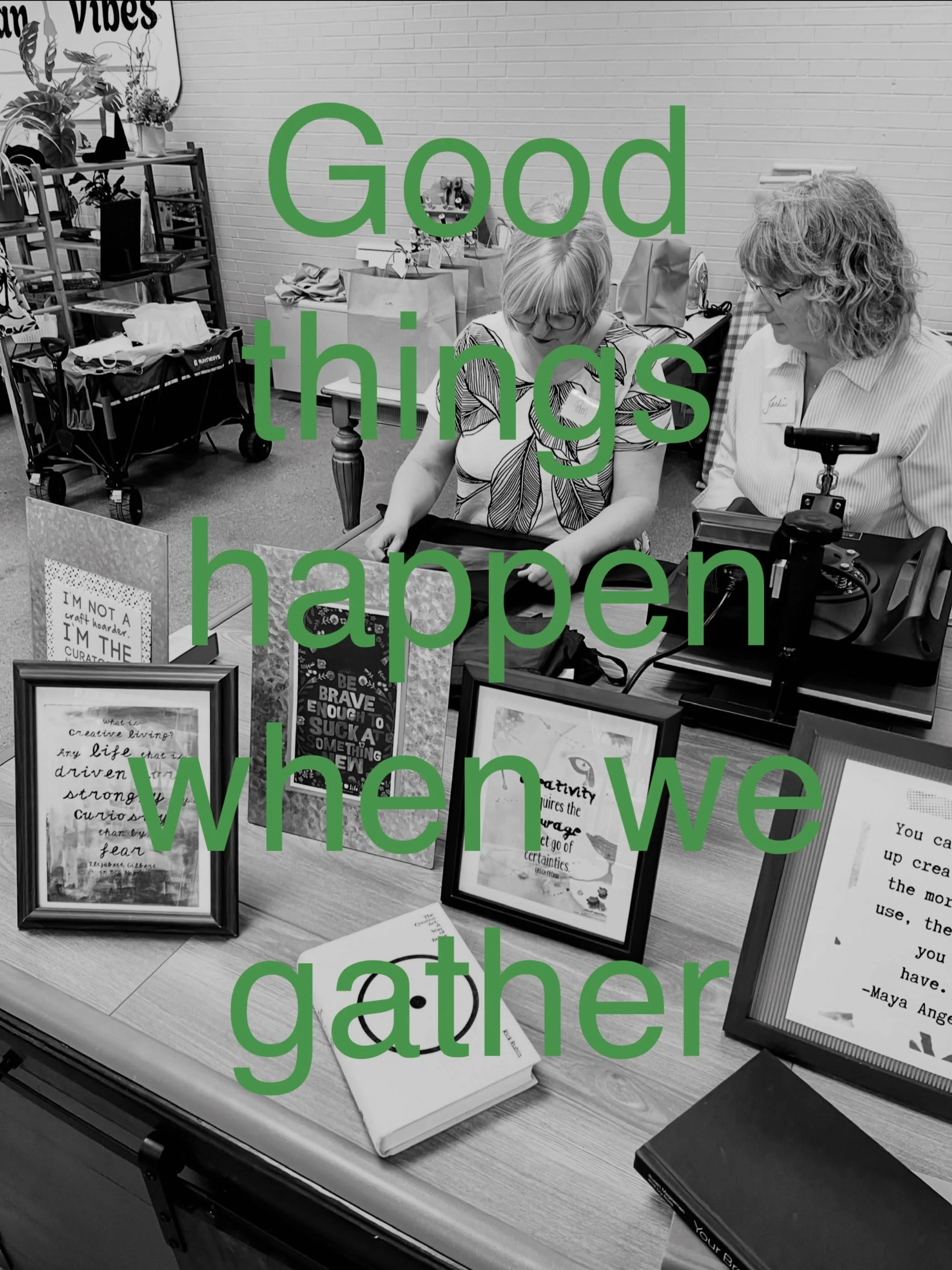 What&rsquo;s your &ldquo;gosh, I&rsquo;m glad I showed up for that&rdquo; moment? 
#gather