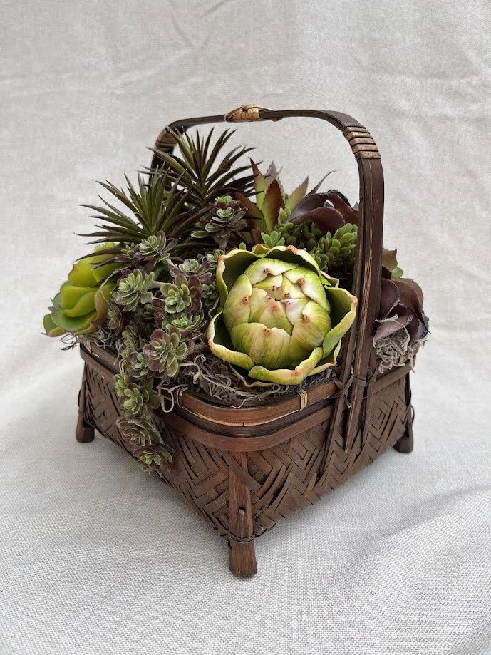 Unique vintage basket