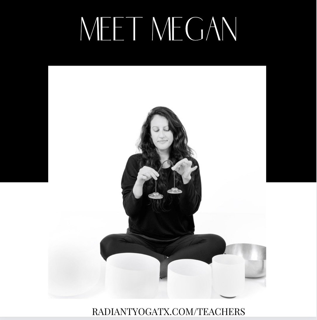 Let&rsquo;s meet Megan Horton
Certified in yoga, vibrational sound therapy, meditation and mindfulness, and reiki. 
I love breath work and enjoy offering unsolicited breathing technique suggestions to random people.
You are likely to find me barefoot