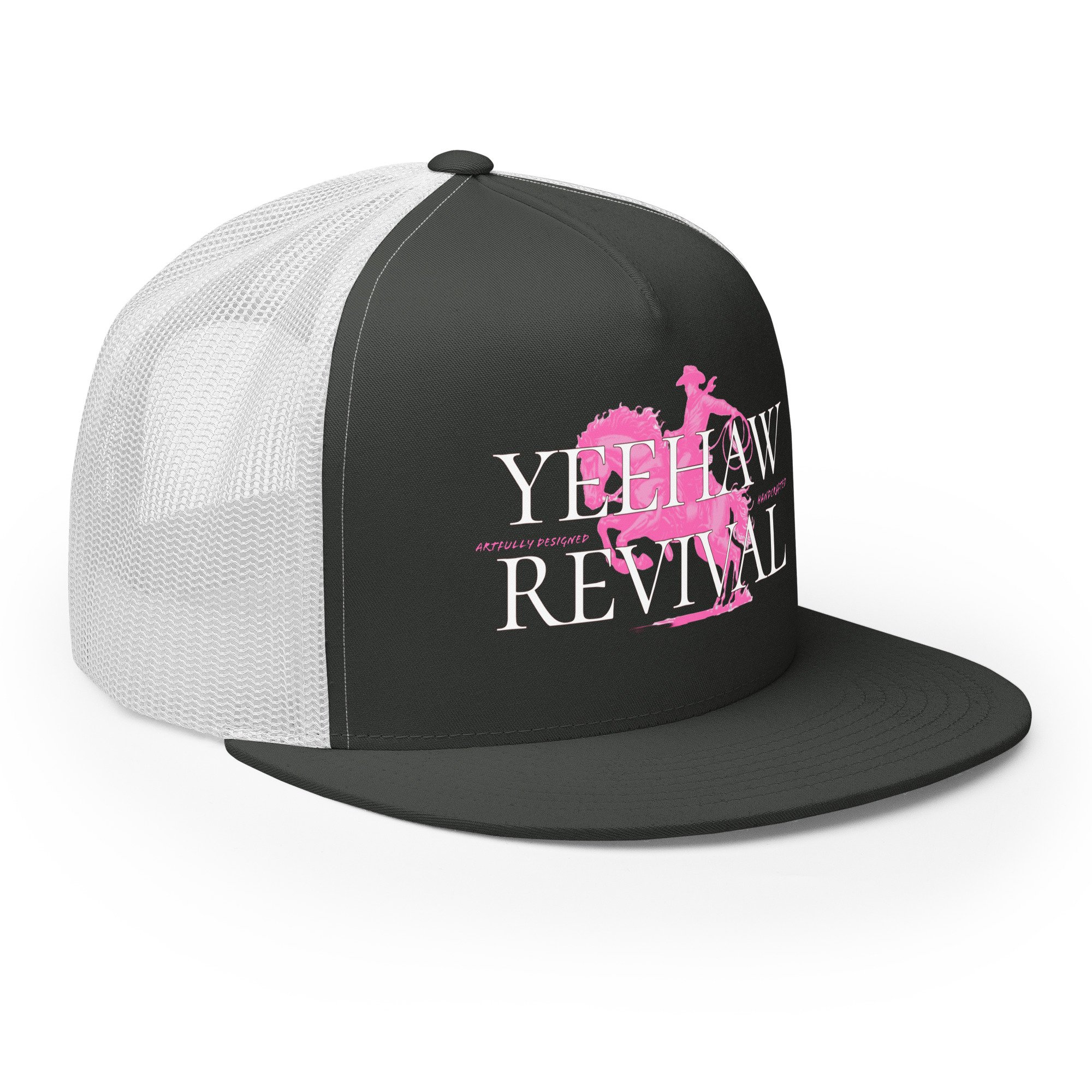 5-panel-trucker-cap-charcoal-white-right-front-68163f9d0f2a0.jpg
