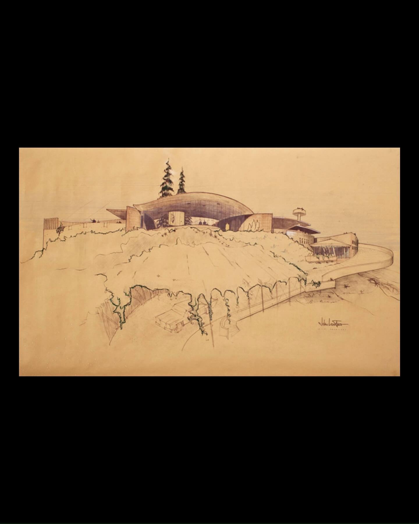 John Lautner - sculpted living environments.

A student of Frank Lloyd Wright, Lautner pushed Organic Modernism into bolder, more emotive territory: concrete that flows like water, roofs that hover like wings, and spaces that dissolve the boundaries 