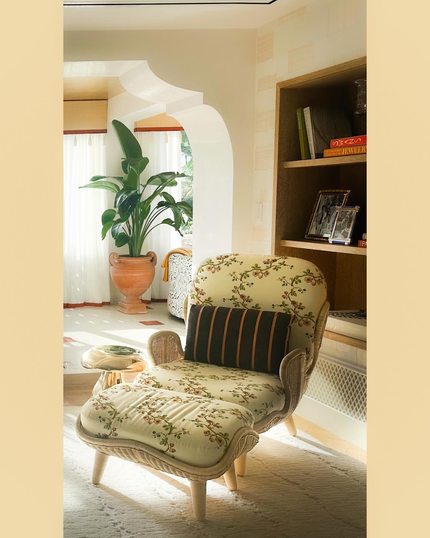 Interior Design developed with architectural details will ensure the project is well thought out and intentional.  1) A cool lattice base and opening that brings back core old Palm Beach vibes recently designed in collaboration with the best team at 