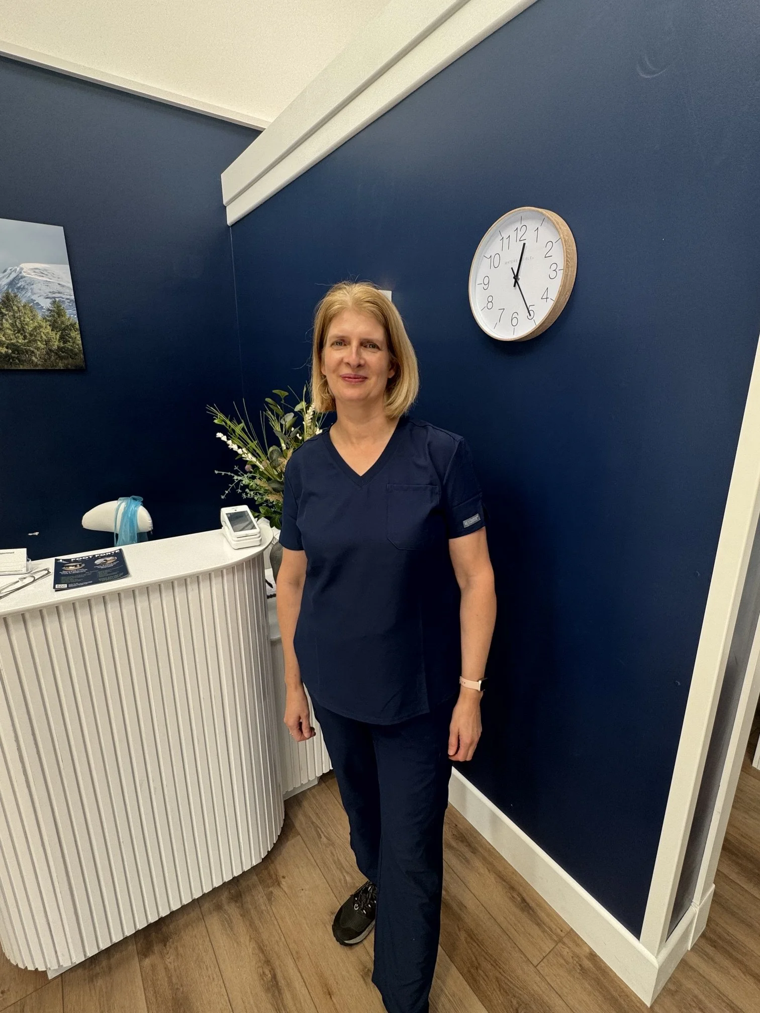 Podiatrist Smiling