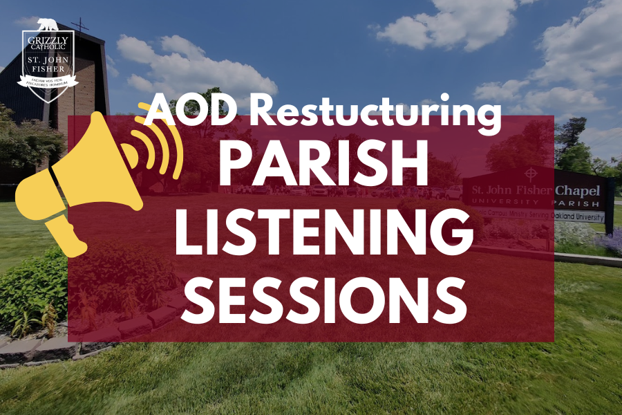 AOD Restructuring: Parish Listening Session
