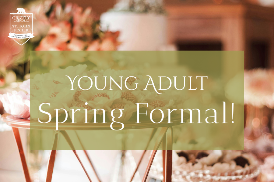 Young Adult Spring Formal!