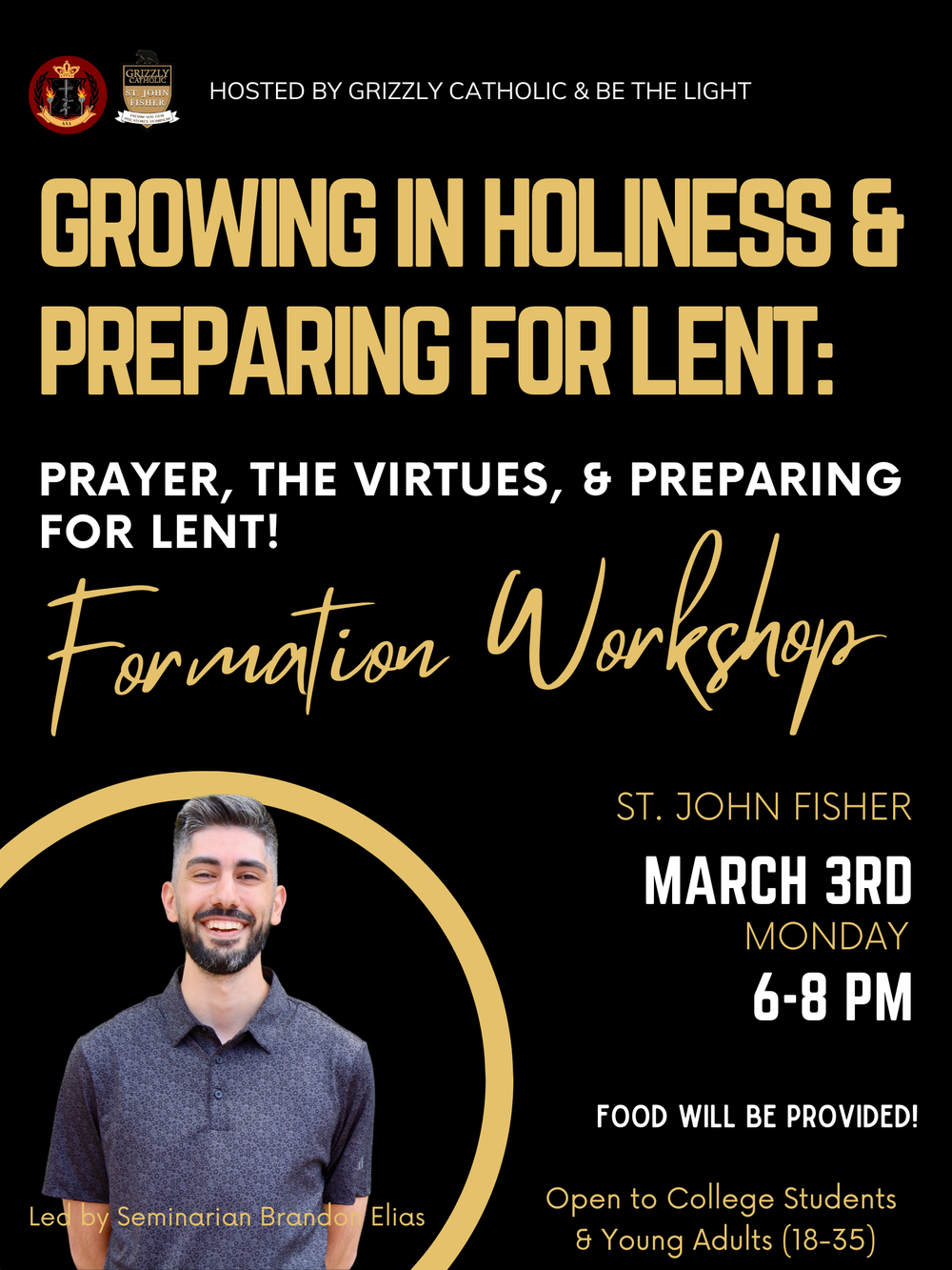 Formation Workshop: “Growing in Holiness & Preparing for Lent: Prayer ...