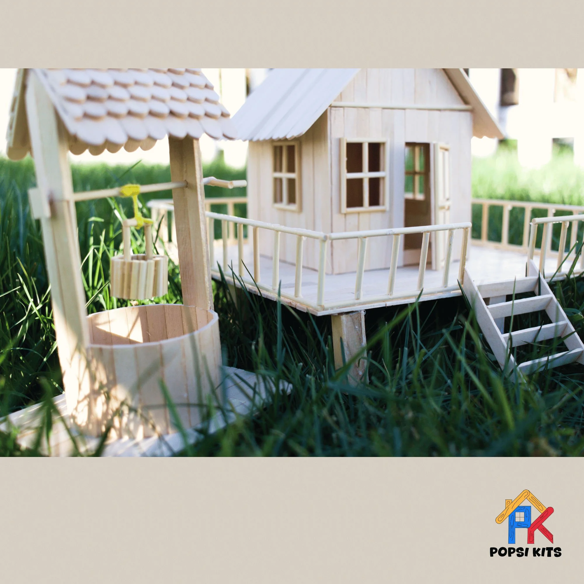 Hometown Cottage Popsicle Stick Model Kit Bundle - Popsi Kits 06.jpg