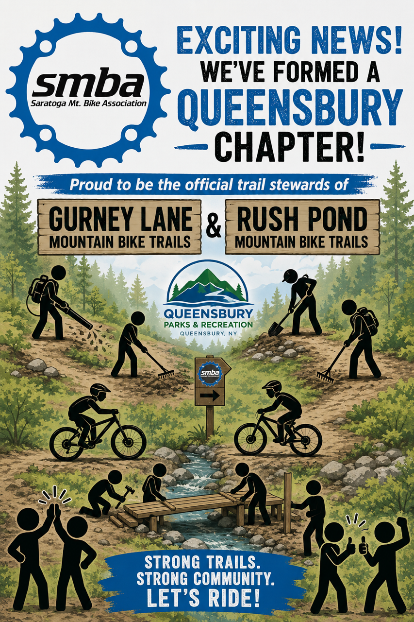EXCITING NEWS! SMBA is now in Queensbury