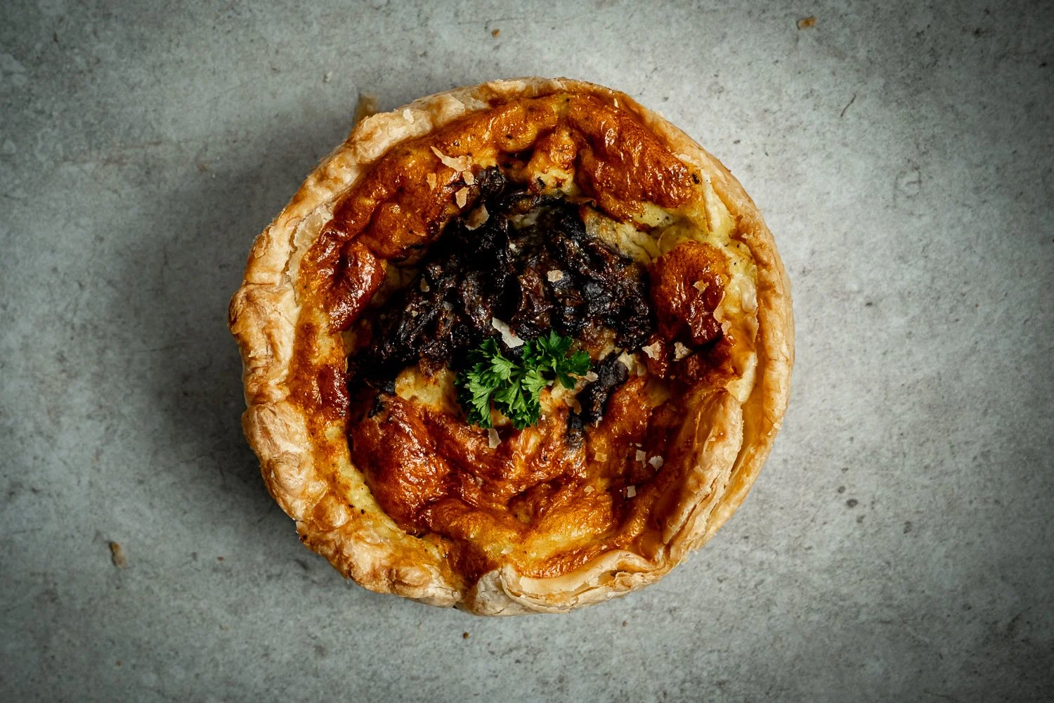 Mushroom Quiche