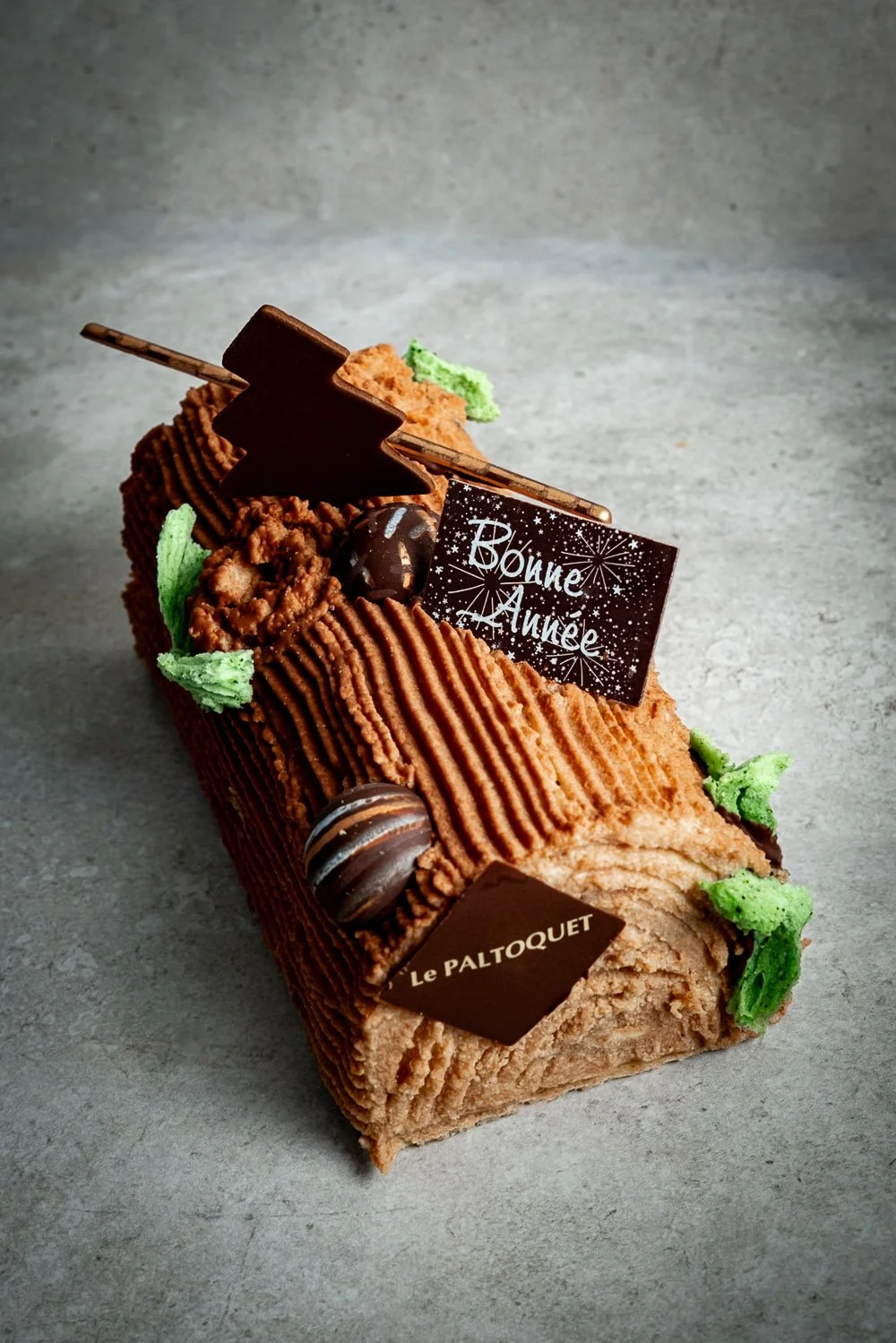 Chestnut Yule Log