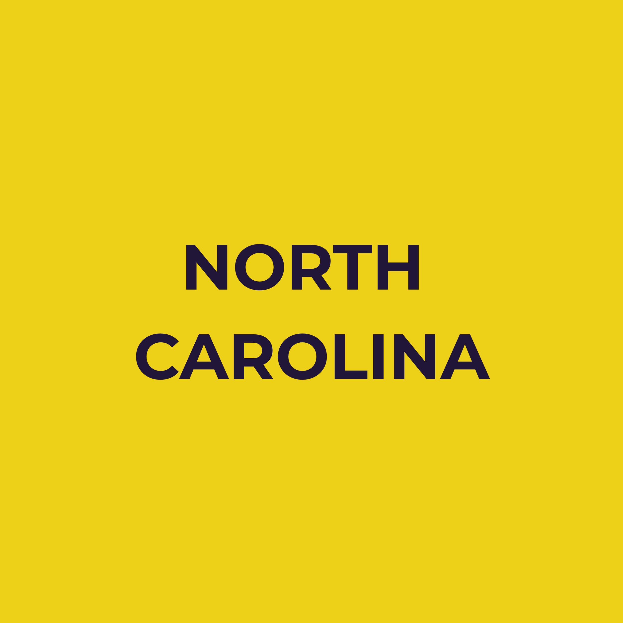 Map marker indicating North Carolina