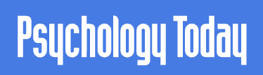 Logo of Psychology Today with blue background and white text.