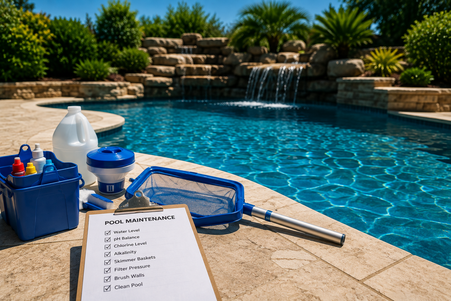 Summer Pool Maintenance in Texas: How to Keep Your Pool Clean, Clear &amp; Ready to Swim