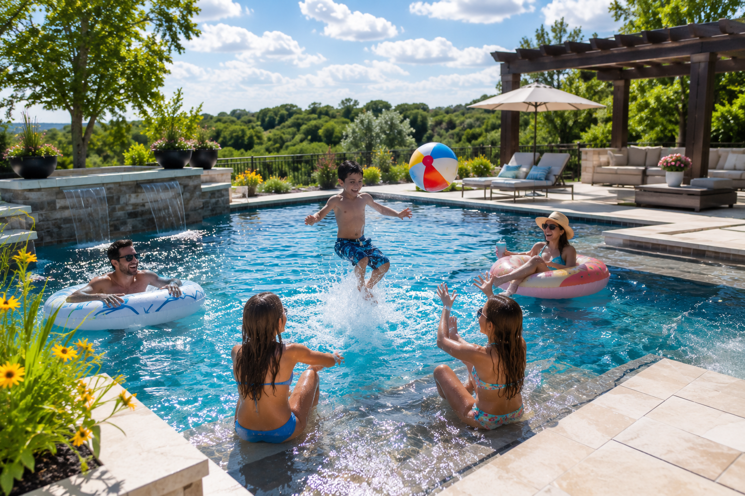 It’s Officially Pool Season: Turn Your Central Texas Backyard Into a Private Resort